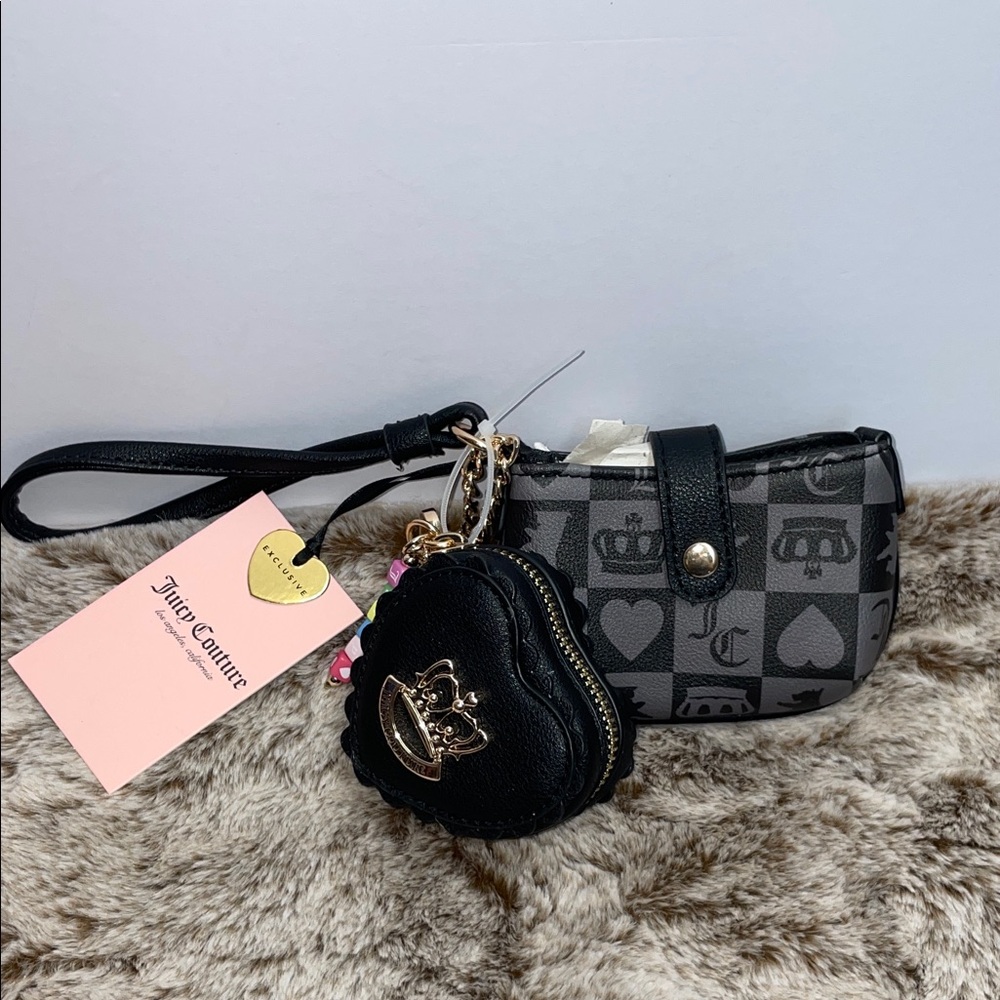 NWT Juicy Couture ‘Sweet Break Time’ Mini Tab Wristlet